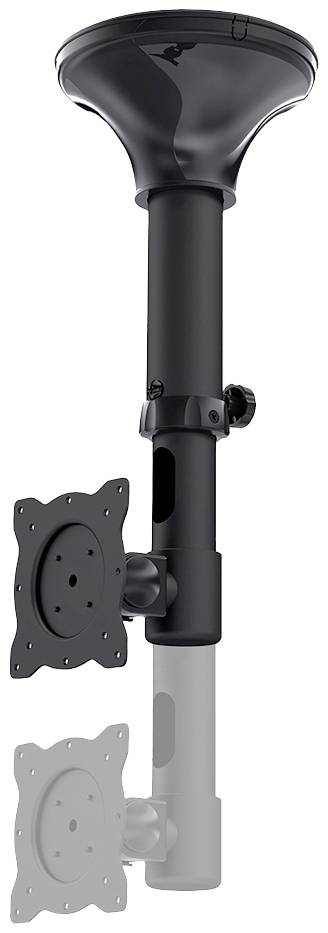 Neomounts FPMA-C025BLACK 1fach Monitor-Deckenhalterung 25,4cm (10") - 76,2cm (30") Schwarz Neigbar, Deckenhalter, Rotierbar