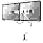 Neomounts NM-D775DXWHITE 2fach Monitor-Tischhalterung 25,4cm (10") - 81,3cm (32") Schwenkbar, Rotierbar, Neigbar Weiß