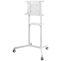 Neomounts NS-M1250WHITE TV-Rollwagen 94,0 cm (37") - 177,8 cm (70") Rotierbar, Neigbar, Bodenständer Neomounts NS-M1250WHITE TV-Rollwagen 94,0 cm (37") - 177,8 cm (70") Rotierbar, Neigbar, Bodenständer