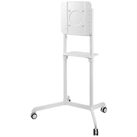 Neomounts NS-M1250WHITE TV-Rollwagen 94,0 cm (37") - 177,8 cm (70") Rotierbar, Neigbar, Bodenständer Neomounts NS-M1250WHITE TV-Rollwagen 94,0 cm (37") - 177,8 cm (70") Rotierbar, Neigbar, Bodenständer