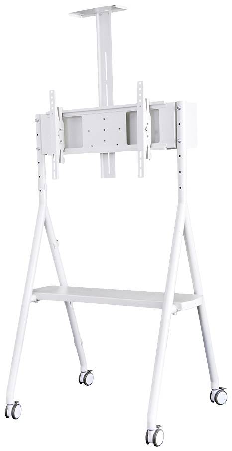 Neomounts NS-M1500WHITE TV-Rollwagen 81,3 cm (32") - 165,1 cm (65") Neigbar, Bodenständer