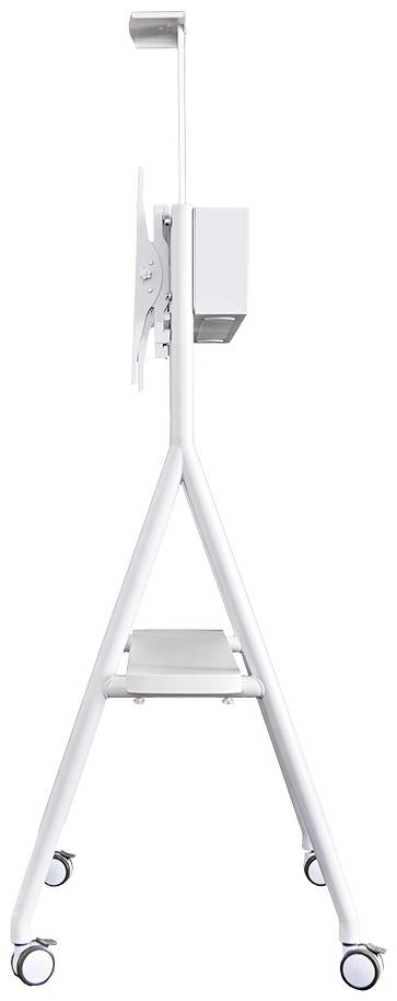Neomounts NS-M1500WHITE TV-Rollwagen 81,3cm (32") - 165,1cm (65") Neigbar, Bodenständer