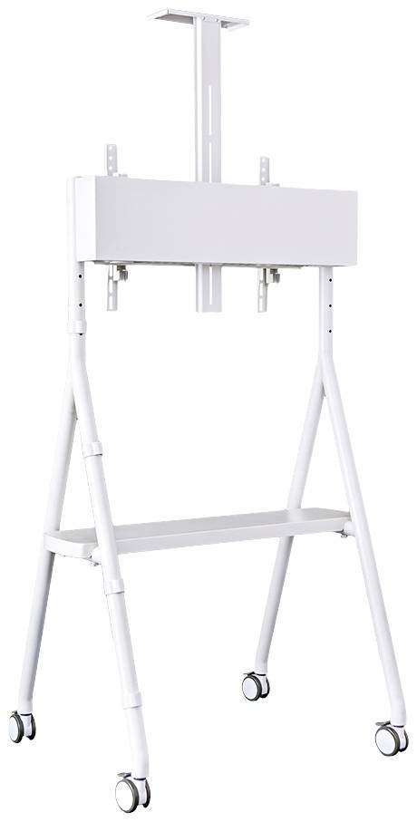 Neomounts NS-M1500WHITE TV-Rollwagen 81,3cm (32") - 165,1cm (65") Neigbar, Bodenständer