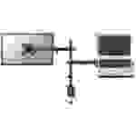 Neomounts FPMA-D550NOTEBOOK 2fach Monitor-Tischhalterung 25,4 cm (10") - 81,3 cm (32") Schwenkbar