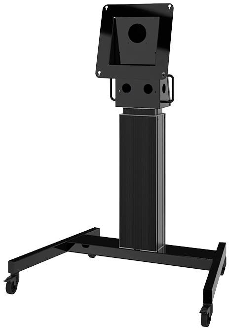 Neomounts NM-HUB2LIFTBLACK 1fach Monitor-Standfuß 127,0 cm (50") - 129,5 cm (51") Schwarz Neigbar, Stand