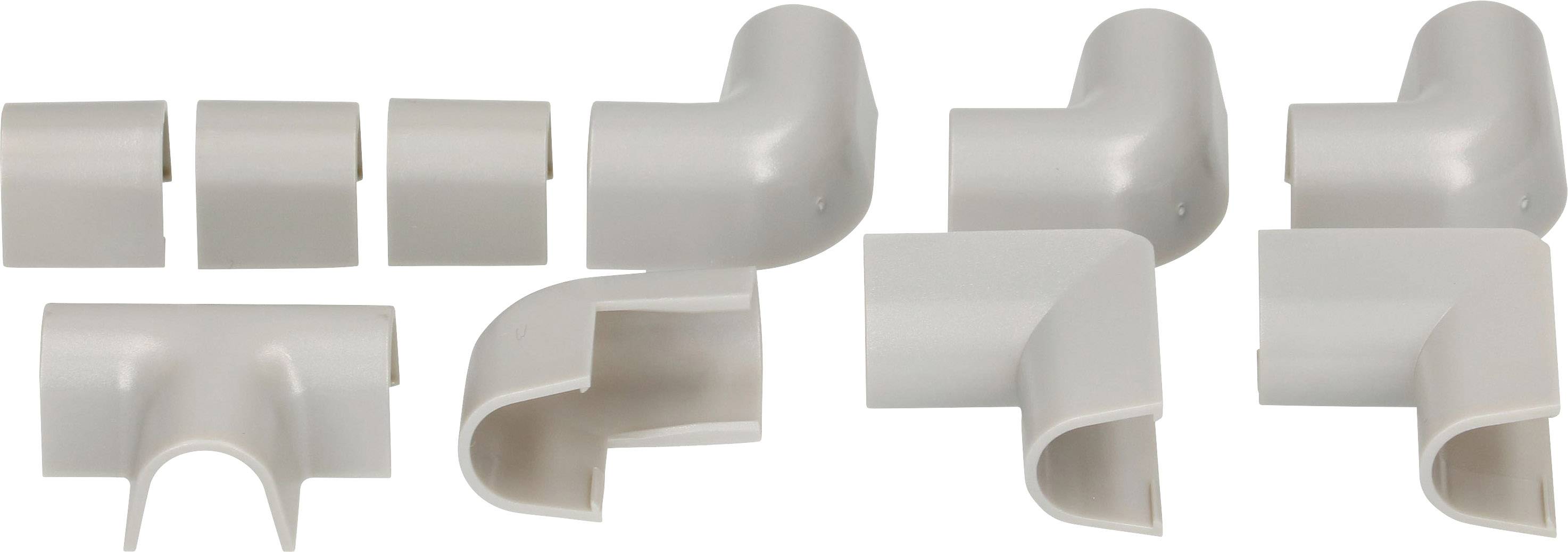 cablefix 160707 Verbindungselement Verbindungsstück 1 Set Grau