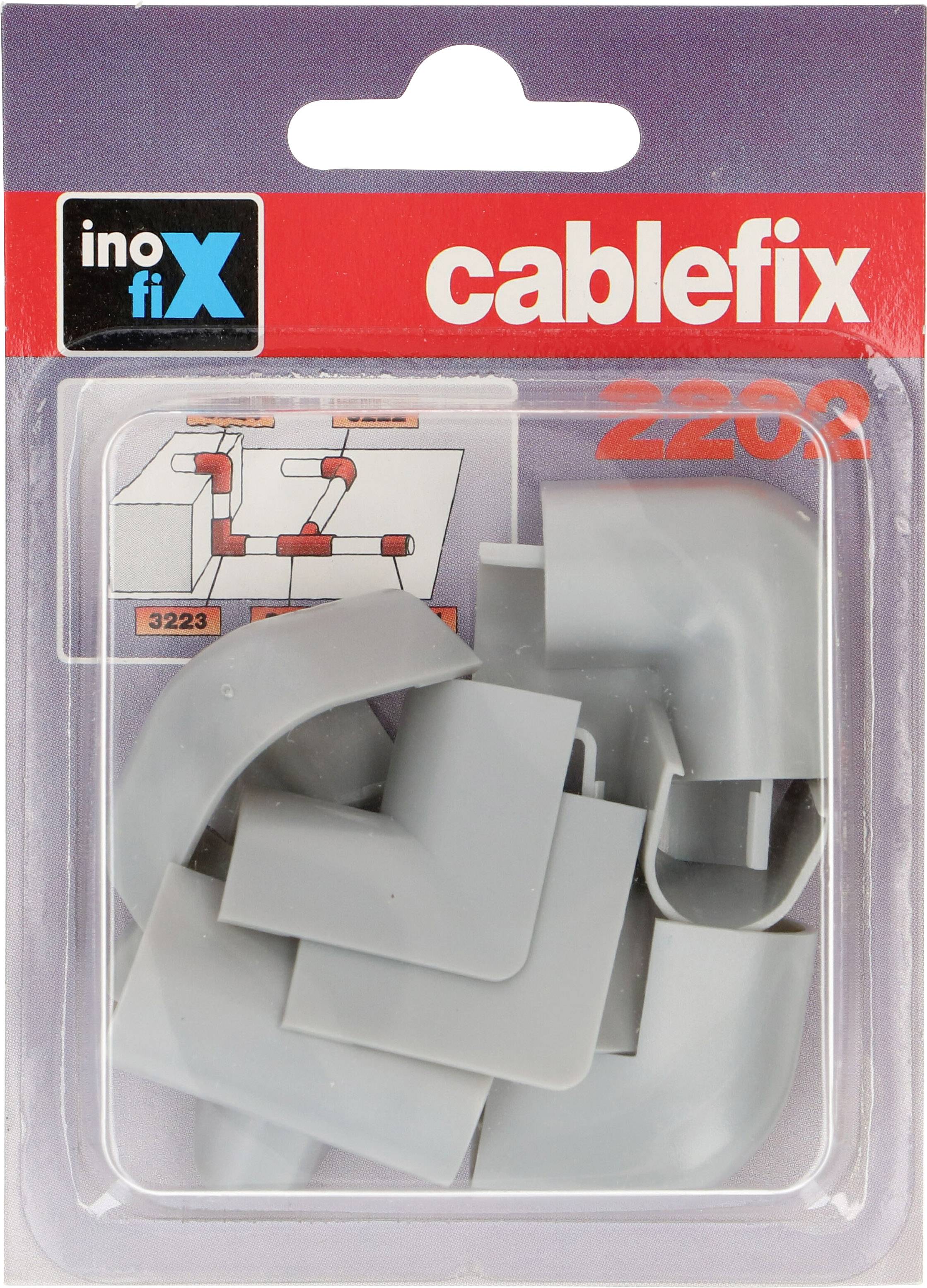 cablefix 160707 Verbindungselement Verbindungsstück 1 Set Grau