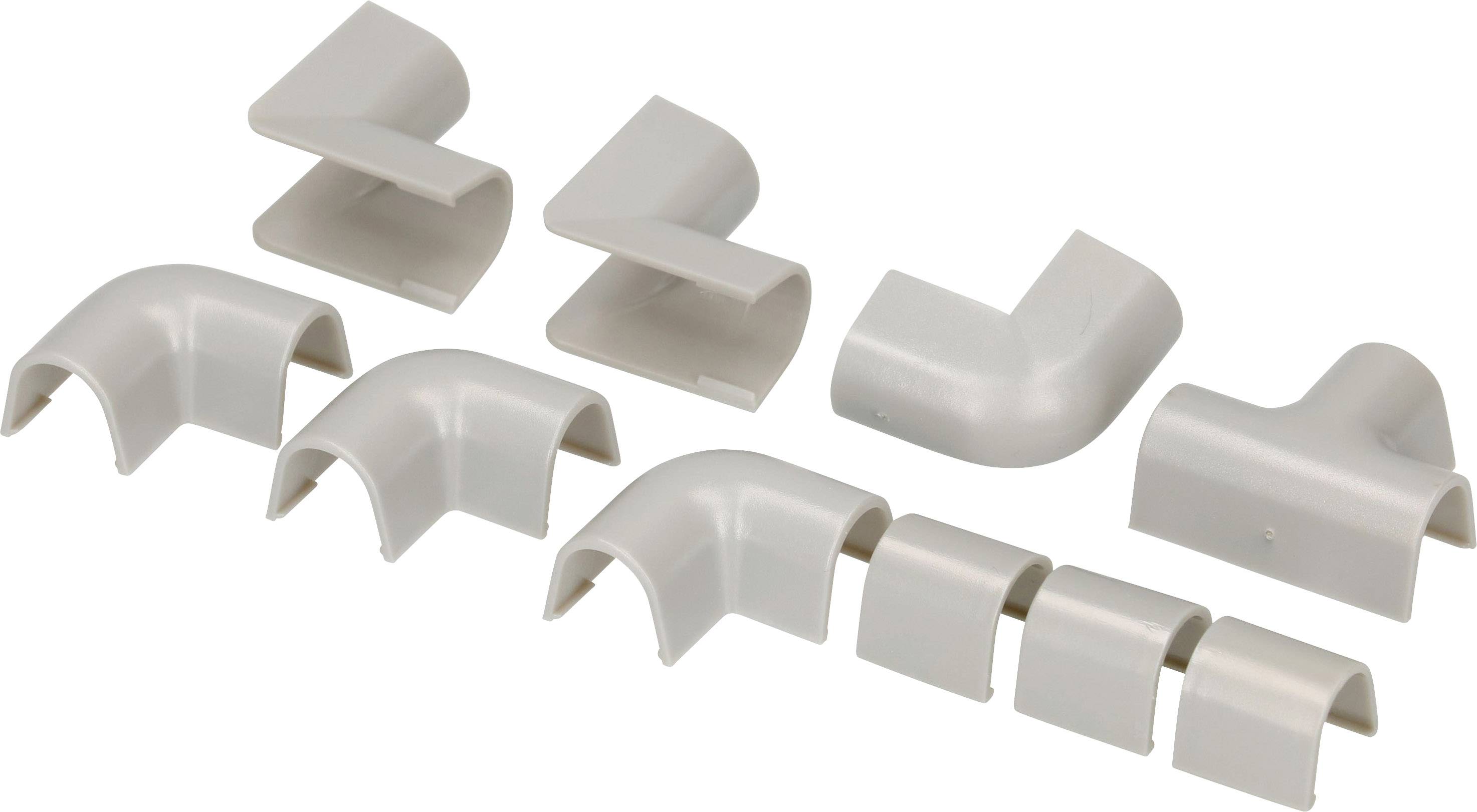 cablefix 160707 Verbindungselement Verbindungsstück 1 Set Grau