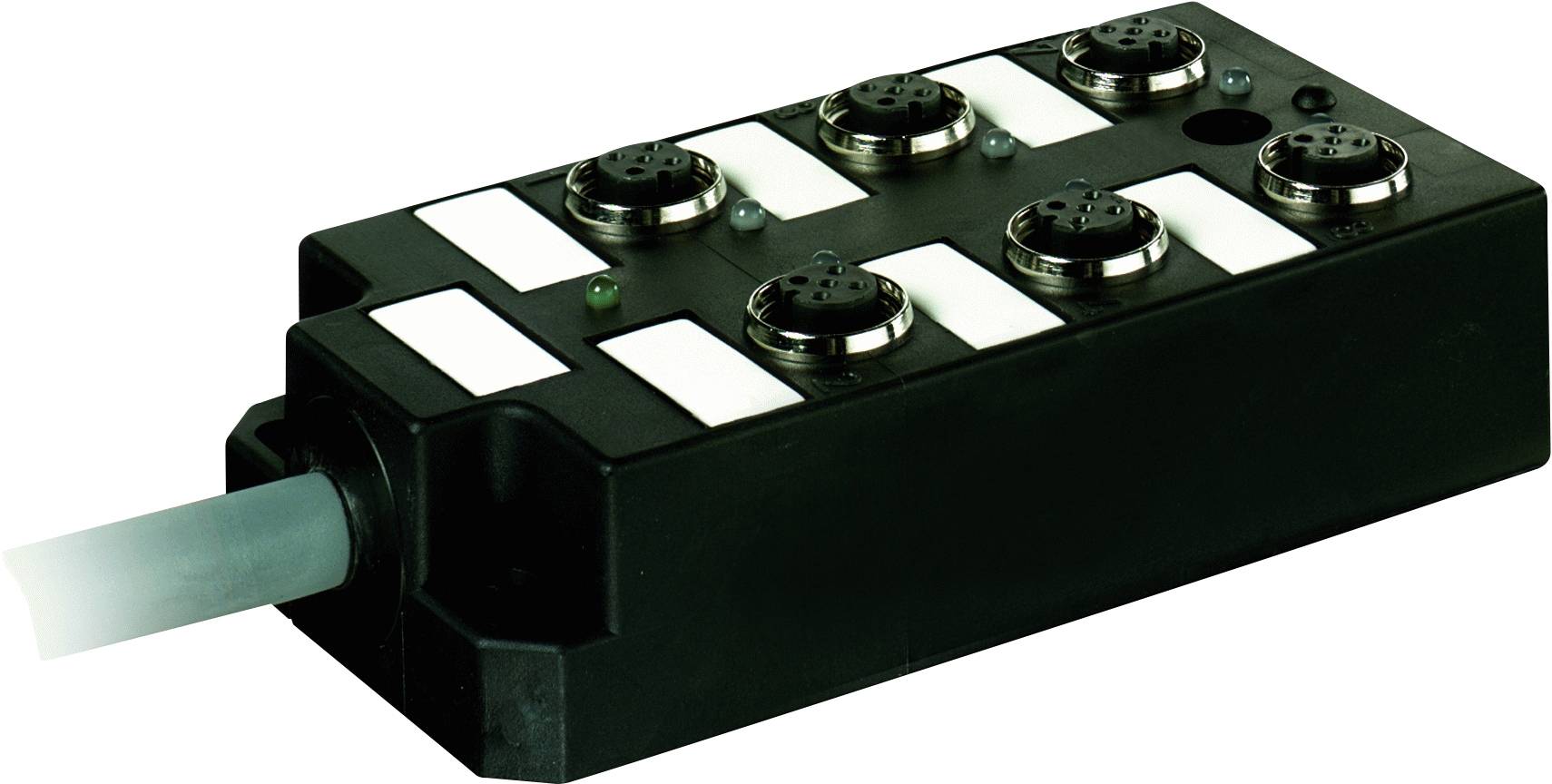 Murrelektronik 27843 Sensor/Aktorbox passiv M12-Verteiler mit Kunststoffgewinde 1St.
