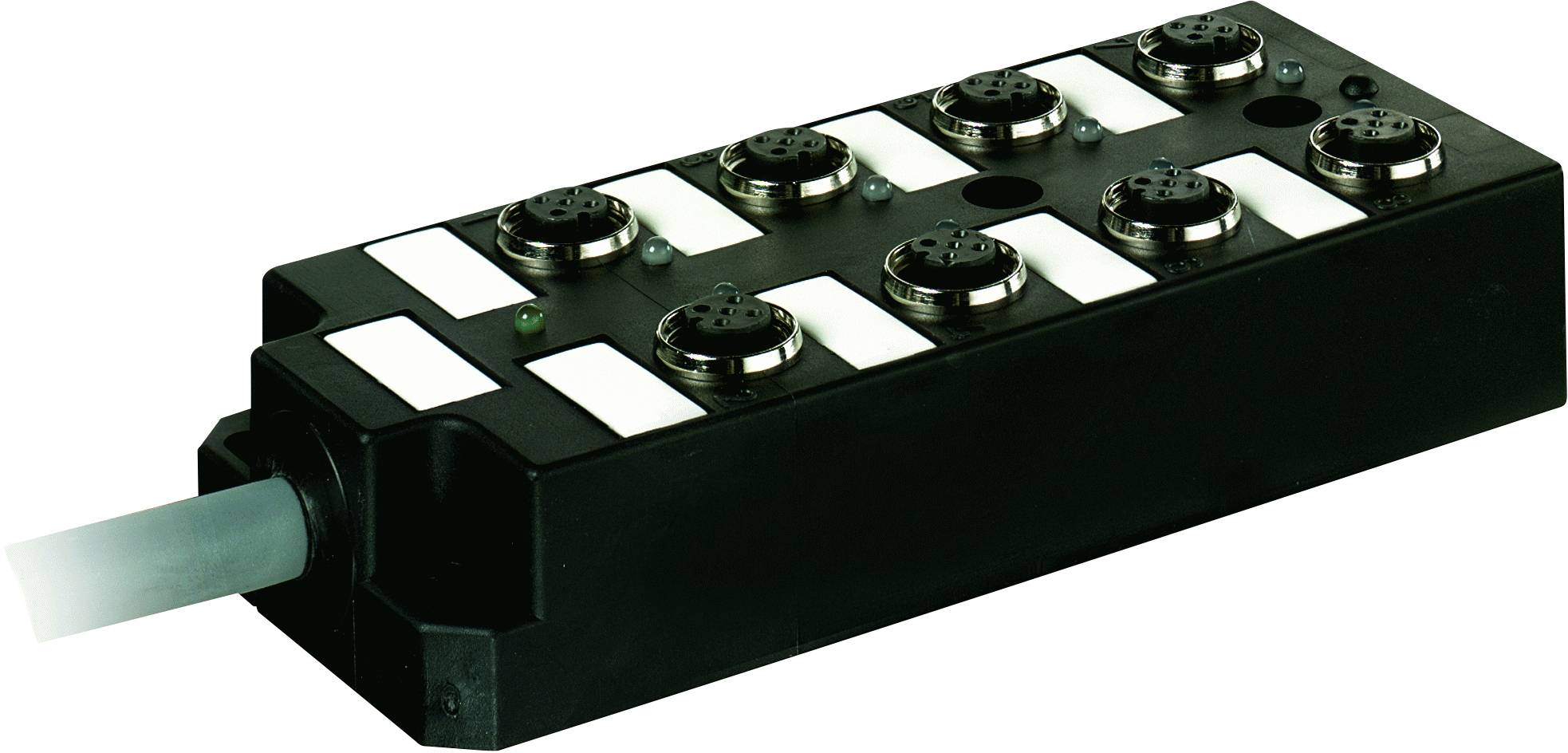 Murrelektronik 27853 Sensor/Aktorbox passiv M12-Verteiler mit Kunststoffgewinde 1St.