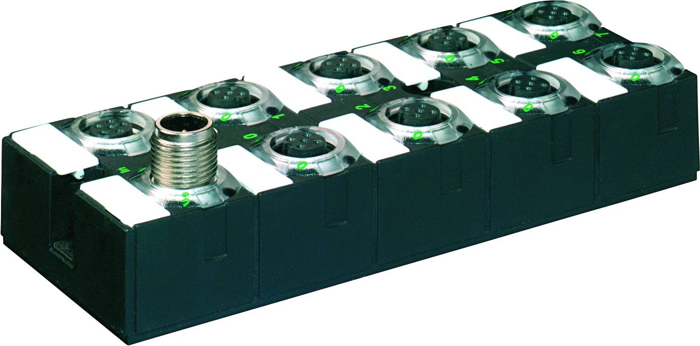 Murrelektronik 56603 Sensor/Aktorbox passiv M12-Verteiler mit Kunststoffgewinde 1St.