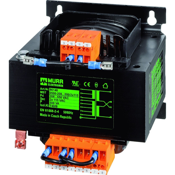 Murrelektronik 86154 Steuertransformator 1 x 208 V/AC, 230 V/AC, 380 V/AC, 400 V/AC, 420 V/AC, 440