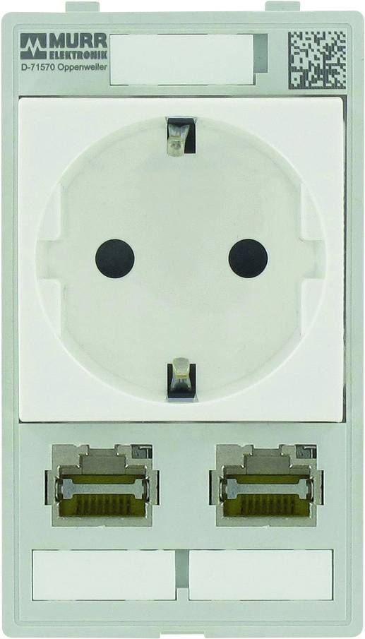 Murrelektronik Kombieinsatz 1-fach Deutschland 2xRJ45 Modlink MSDD Inhalt: 1St.
