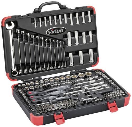 Vigor V3277N Steckschlüsselsatz 212teilig V3277N