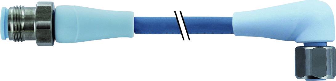 Murrelektronik 7024-40121-3210200 Sensor-/Aktor-Steckverbinder, konfektioniert M12 x 1 Stecker, gerade, Buchse, gewinkelt 2.00m