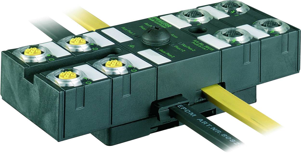 Murrelektronik 56415 Sensor/Aktorbox aktiv M12-Verteiler mit Kunststoffgewinde 1St.
