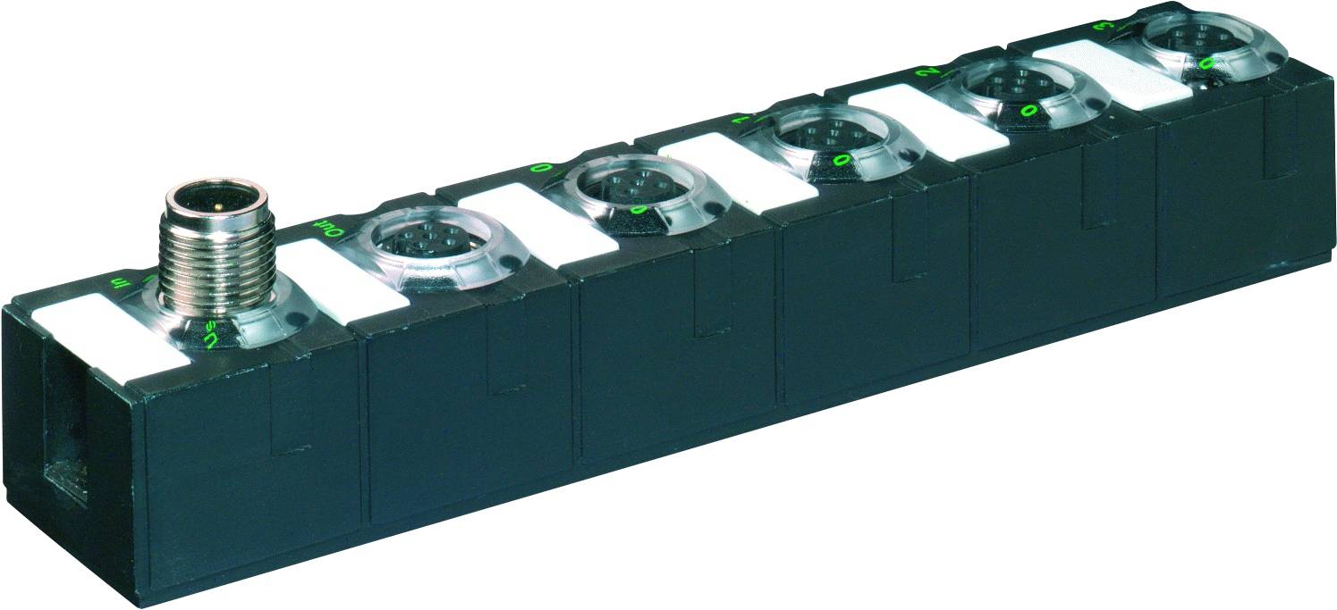 Murrelektronik 56761 Sensor/Aktorbox aktiv M12-Verteiler mit Kunststoffgewinde 1St.