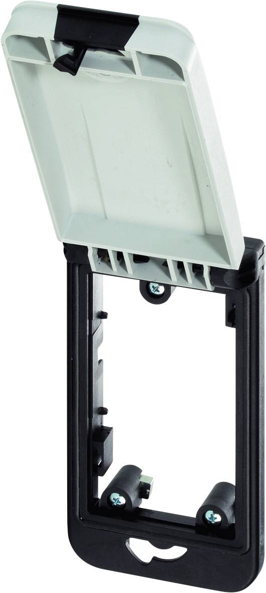 Murrelektronik Einbaurahmen 1-fach grau Schließung 3mm Doppelbart inkl. steck. Drehknauf Modlink MSDD Inhalt: 1St.