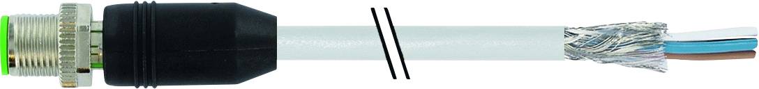 Murrelektronik 7000-13081-3310300 Sensor-/Aktor-Steckverbinder, unkonfektioniert M12 x 1 Stecker, gerade 3.00m Polzahl Sensoren