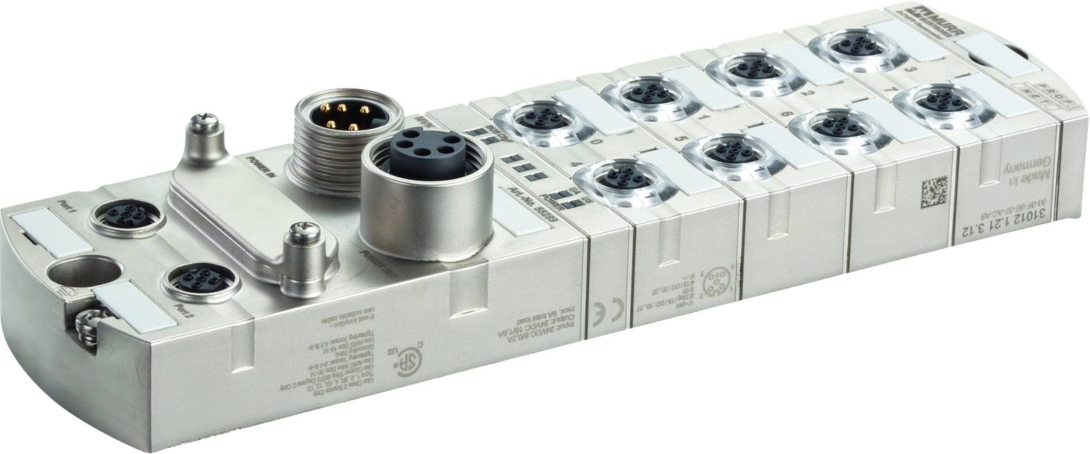 Murrelektronik 55339 Sensor/Aktorbox aktiv M12-Verteiler mit Metallgewinde 1 St.