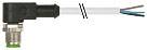 Murrelektronik 7000-12121-2151000 Sensor-/Aktor-Steckverbinder, unkonfektioniert M12 x 1 Stecker, gewinkelt 10.00m Polzahl