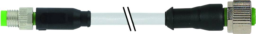 Murrelektronik 7000-88241-2300030 Sensor-/Aktor-Steckverbinder, konfektioniert M8 x 1 Stecker, gerade, Buchse, gerade 0.30m