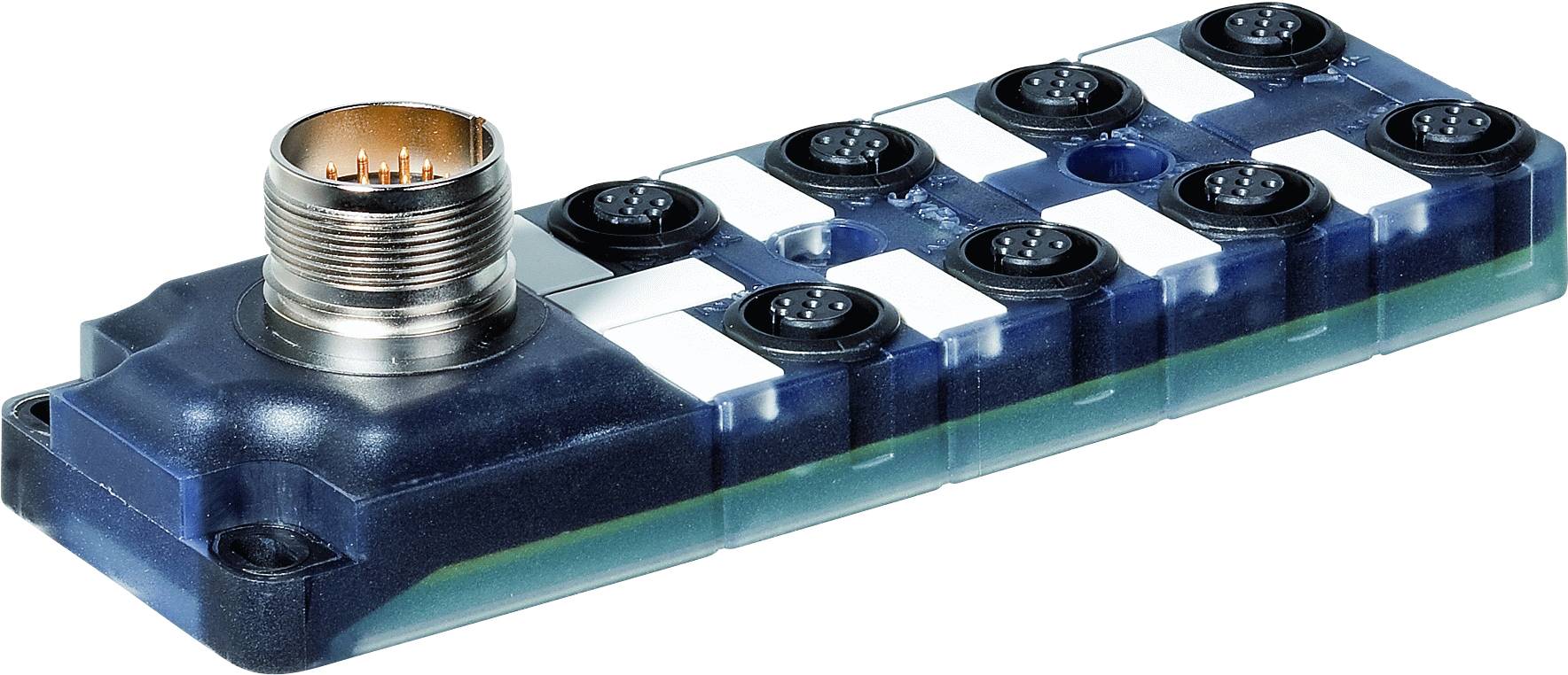 Murrelektronik 8000-88430-0000000 Sensor/Aktorbox passiv M12-Verteiler mit Kunststoffgewinde mit M2