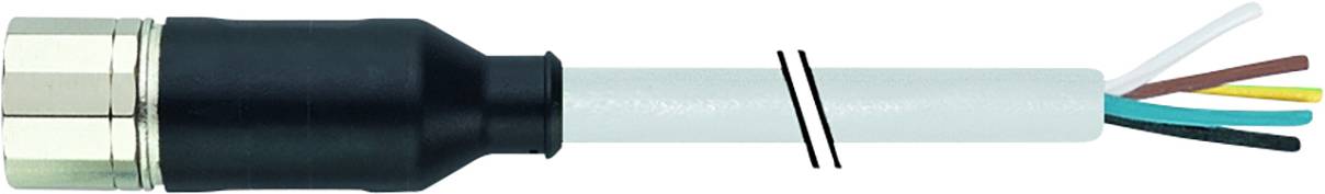 Murrelektronik 7000-23251-4522000 Sensor-/Aktor-Steckverbinder, unkonfektioniert M23 x 1 Buchse, gerade 20.00m Polzahl Sensoren