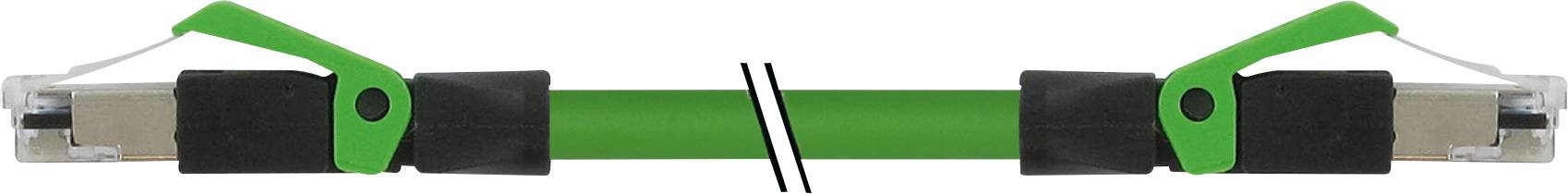 Grüner Widerstandsbandgriff mit schwarzem Schaumstoff, gebrochene Darstellung zur Betonung der Elastizität und Widerstandsfähigkeit.