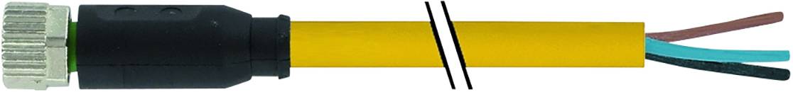 Murrelektronik 7000-08061-0110500 Sensor-/Aktor-Steckverbinder, unkonfektioniert M8 x 1 Buchse, ger