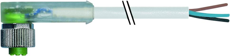 Murrelektronik 7000-12441-2350300 Sensor-/Aktor-Steckverbinder, unkonfektioniert M12 x 1 Buchse, gewinkelt 3.00m Polzahl