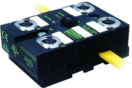 Murrelektronik 56401 Sensor/Aktorbox aktiv M12-Verteiler mit Kunststoffgewinde 1 St.