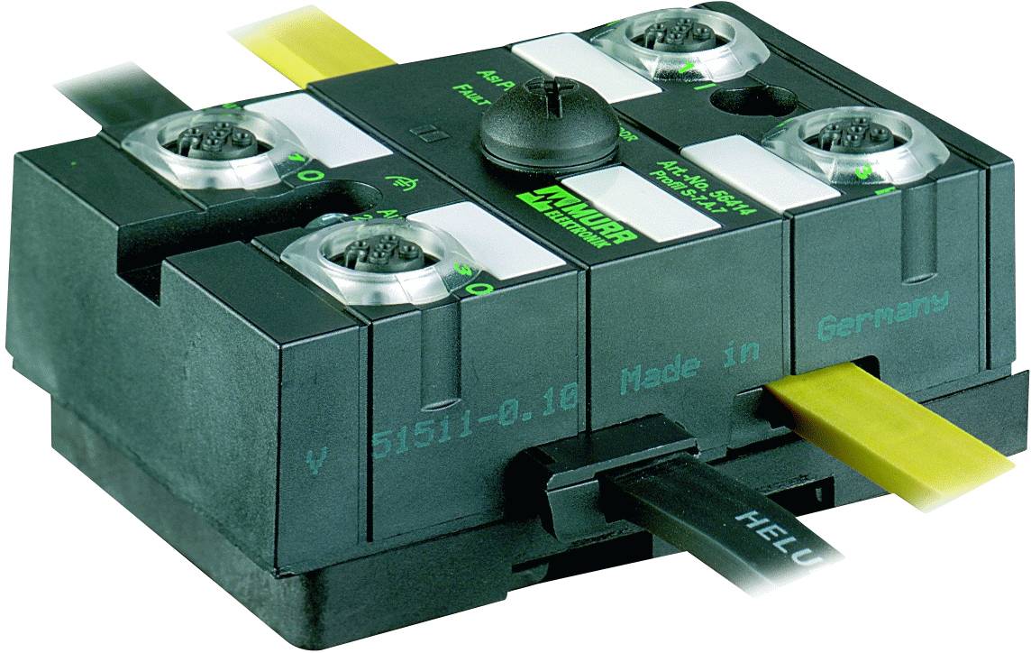 Murrelektronik 56416 Sensor/Aktorbox passiv M12-Verteiler mit Kunststoffgewinde 1St.