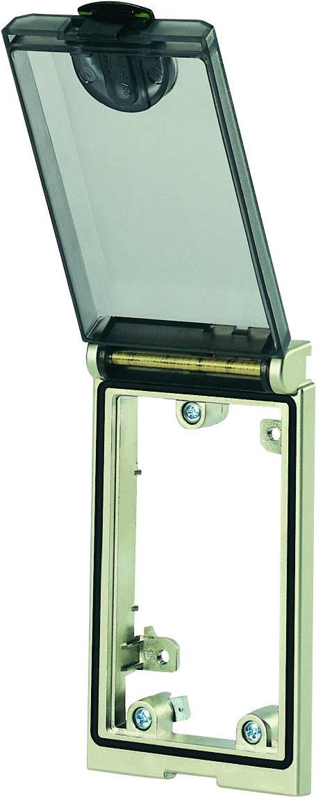 Murrelektronik Einbaurahmen 1-fach Metall matt vernickelt/transparent Modlink MSDD Inhalt: 1St.