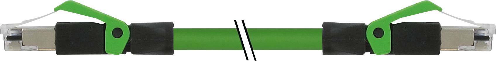 Grüner Inline-Roller mit schwarzen, gepolsterten Griffe und Schnallenhaltern. Verwendet für Körpertraining oder Balanceübungen.