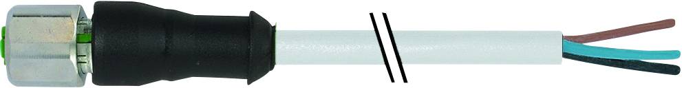 Murrelektronik 7004-12241-3541000 Sensor-/Aktor-Steckverbinder, unkonfektioniert M12 x 1 Buchse, gerade 10.00m Polzahl Sensoren