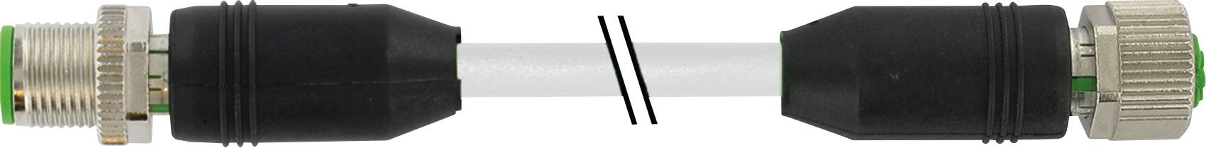 Murrelektronik 7060-40505-4940500 Sensor-/Aktor-Steckverbinder, konfektioniert M12 x 1 Stecker, gerade, Buchse, gerade 5.00m