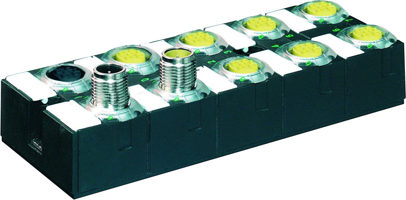 Murrelektronik 56605 Sensor/Aktorbox passiv M12-Verteiler mit Kunststoffgewinde 1St.