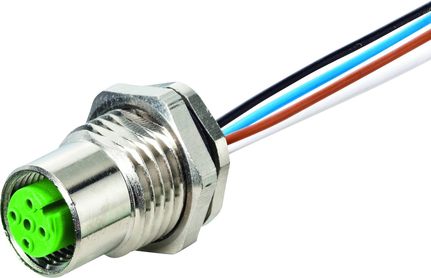 Murrelektronik 7000-13565-9720020 Sensor-/Aktor-Steckverbinder, unkonfektioniert M12 x 1 Buchse, Einbau 0.20m Polzahl Sensoren