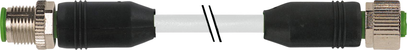 Murrelektronik 7999-40041-4371000 Sensor-/Aktor-Steckverbinder, konfektioniert M12 x 1 Stecker, gerade, Buchse, gerade 10.00m