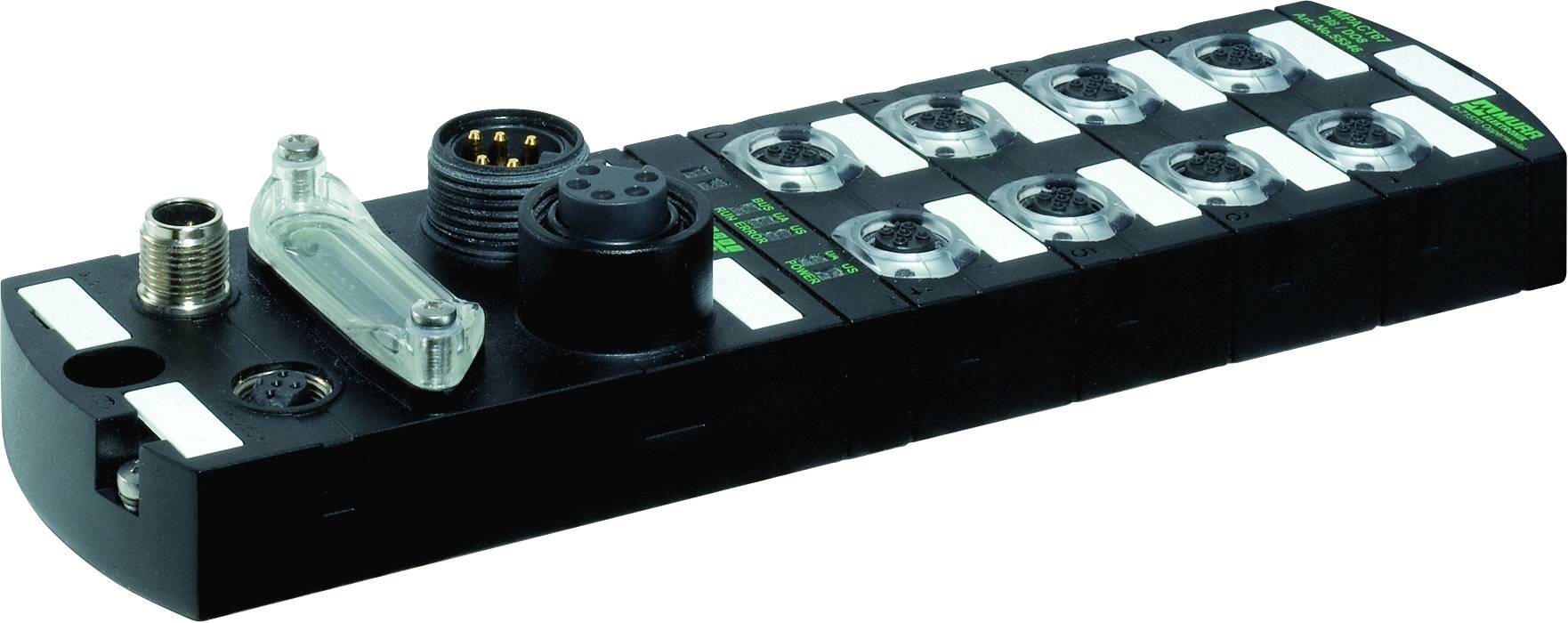 Murrelektronik 55076 Sensor/Aktorbox passiv M12-Verteiler mit Kunststoffgewinde 1St.