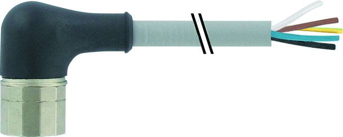 Murrelektronik 7000-23351-4520500 Sensor-/Aktor-Steckverbinder, unkonfektioniert M23 x 1 Buchse, gewinkelt 5.00m Polzahl