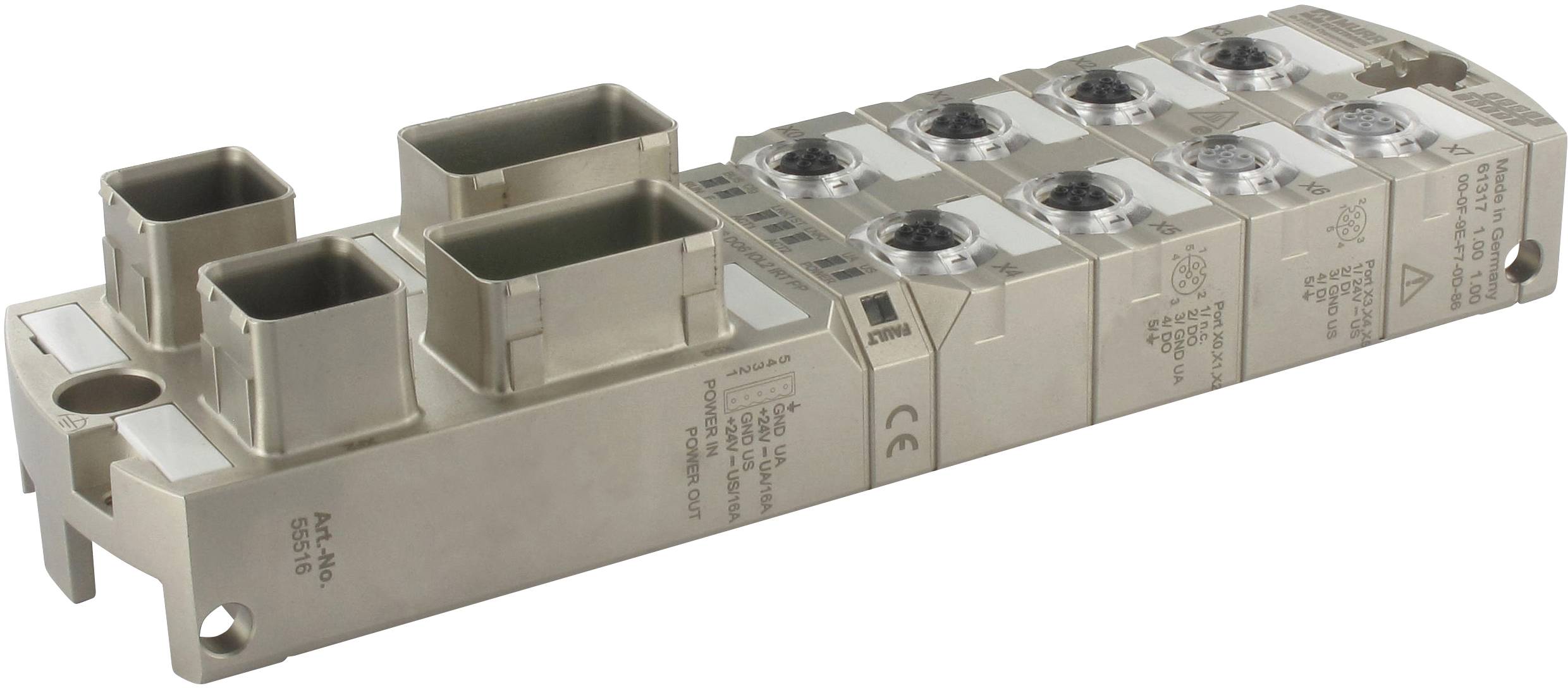 Murrelektronik 55516 Sensor/Aktorbox aktiv M12-Verteiler mit Metallgewinde 1St.