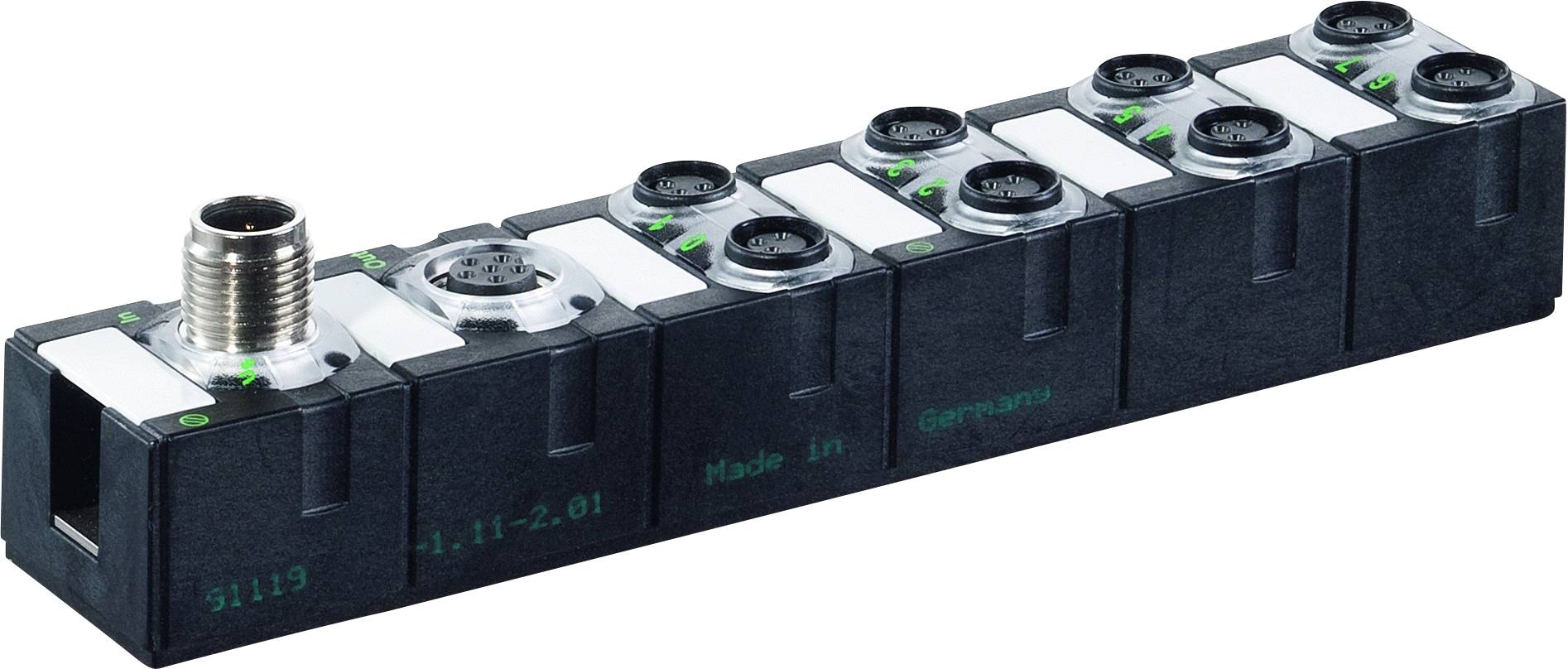 Murrelektronik 56621 Sensor/Aktorbox aktiv M8-Verteiler mit Kunststoffgewinde 1St.