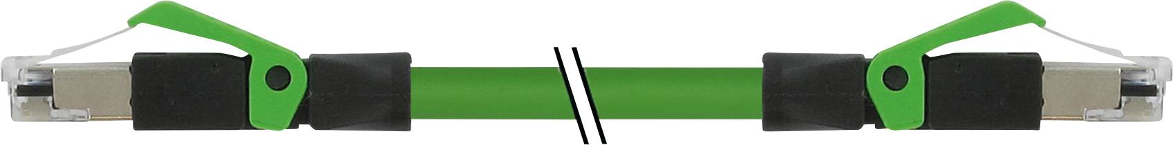 Grüner, länglicher Gegenstand mit schwarzen Griffen an beiden Enden und einem schwarzen Schlitz in der Mitte.