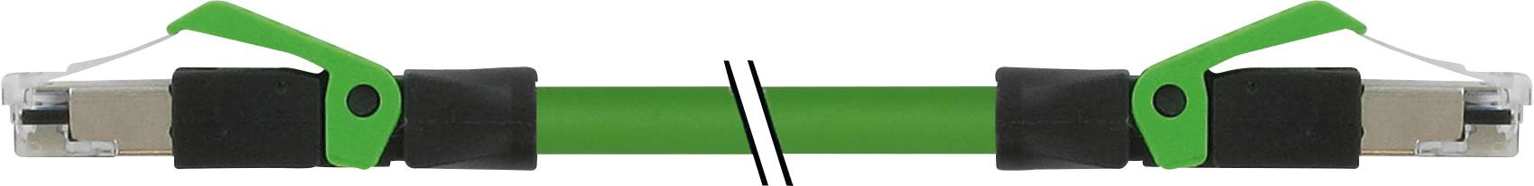 Grüner Kunststoffgriff mit schwarzem Gummischutz und grünem Mechanismus zum Öffnen. Fachwerkzeug, möglicherweise zum Heben.