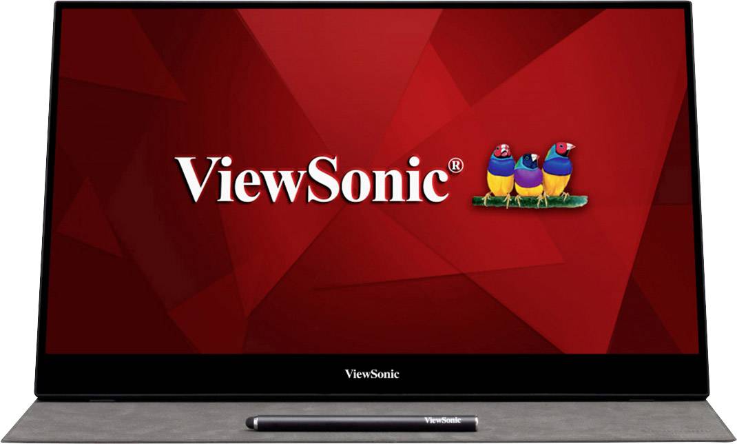 Viewsonic TD1655 LED-Monitor EEK C (A - G) 39.6 cm (15.6 Zoll) 1920 x 1080 Pixel 16:9 6.5 ms USB-C®, Mini HDMI™, Audio, stereo (3.5 mm Klinke) IPS