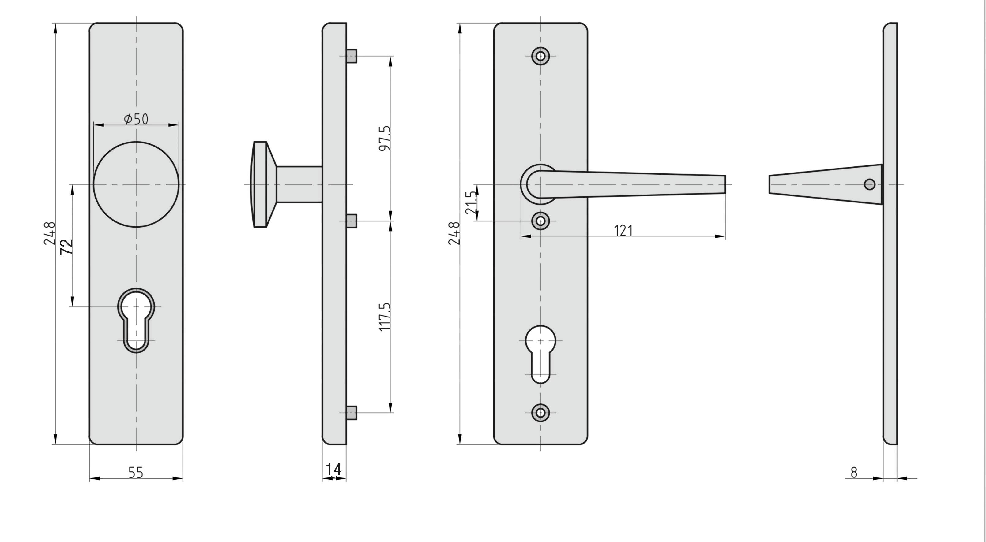 Basi 7500-0101 Wechsel-Schutzbeschlag