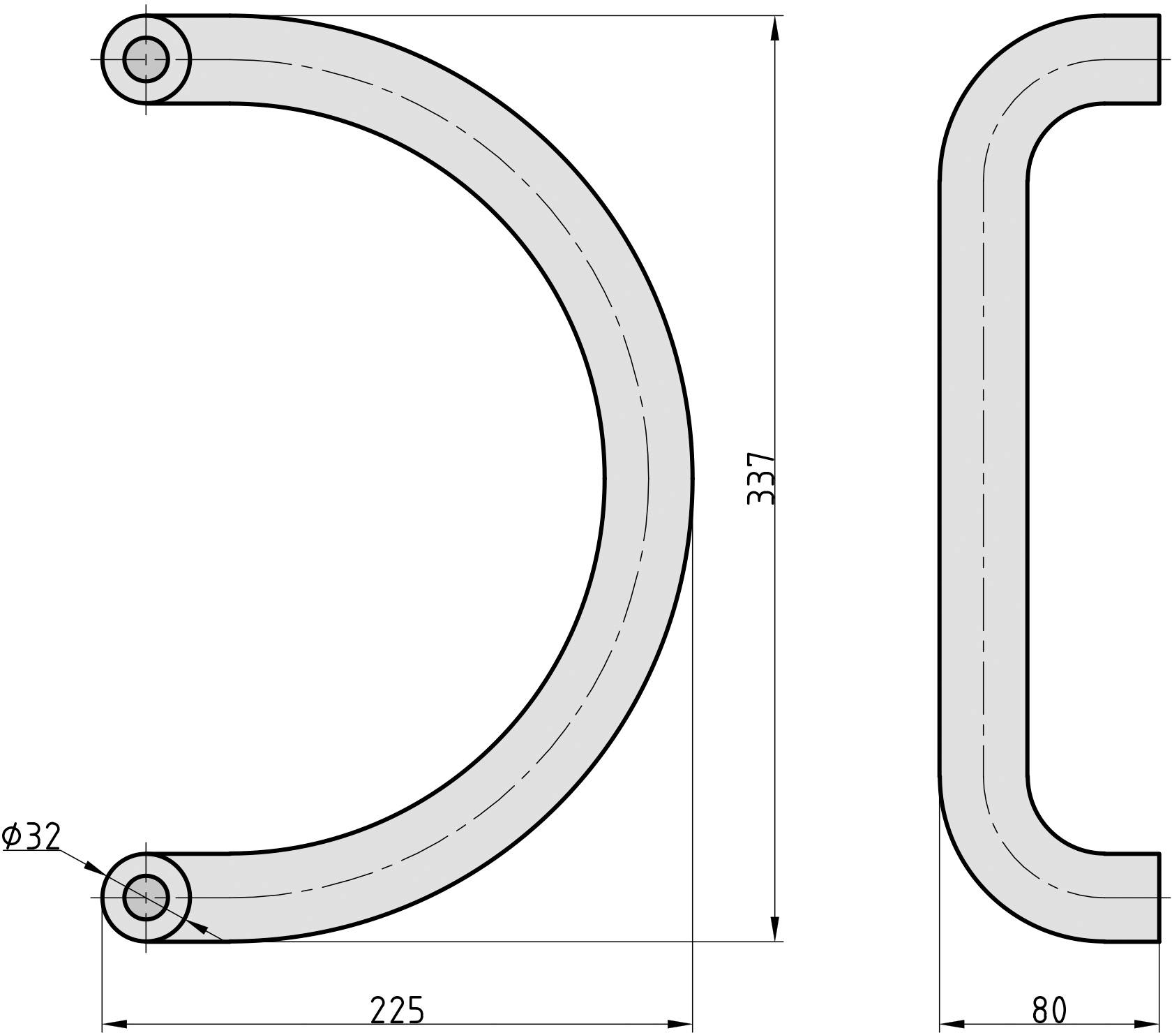 Basi 7000-0002 Stoßgriff