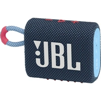 JBL Go 3 Bluetooth® Lautsprecher Wasserfest, staubfest Blau, Pink JBL Go 3 Bluetooth® Lautsprecher Wasserfest, staubfest Blau, Pink